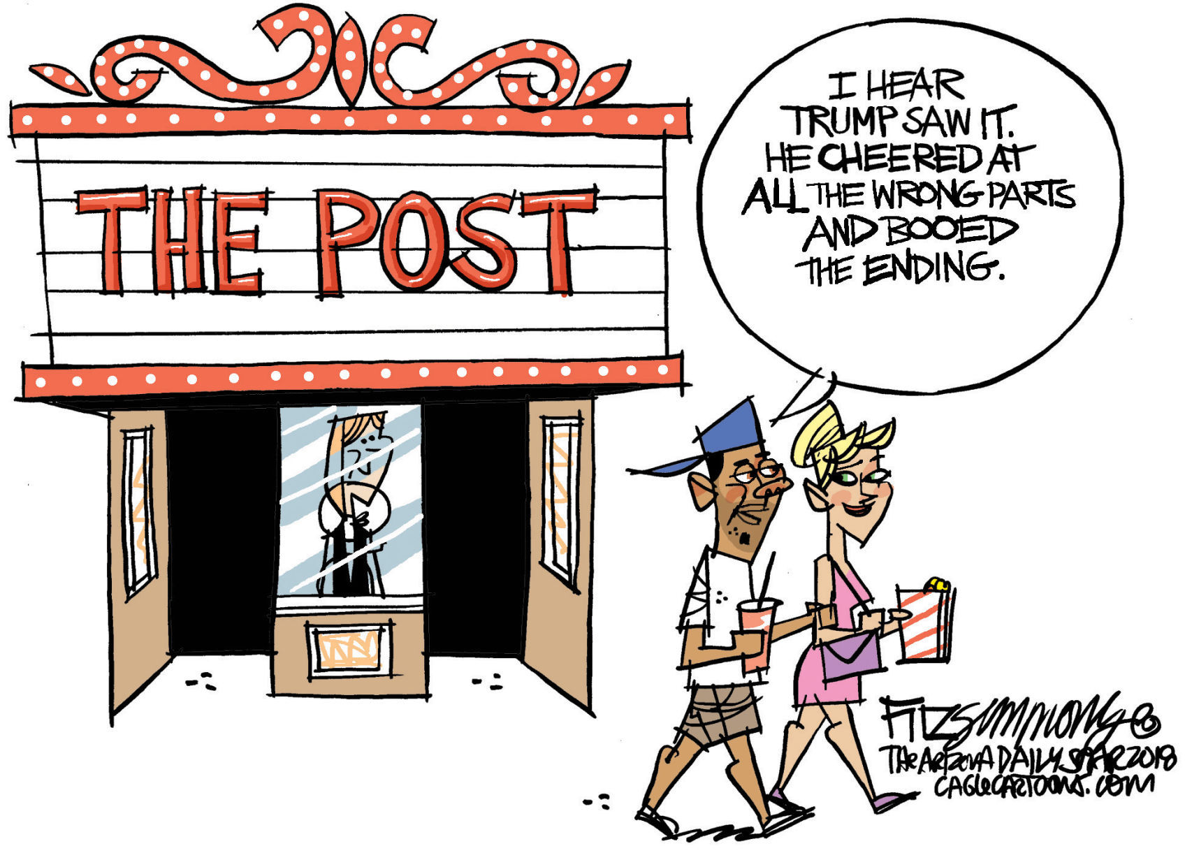 Daily Fitz Cartoon: The Post